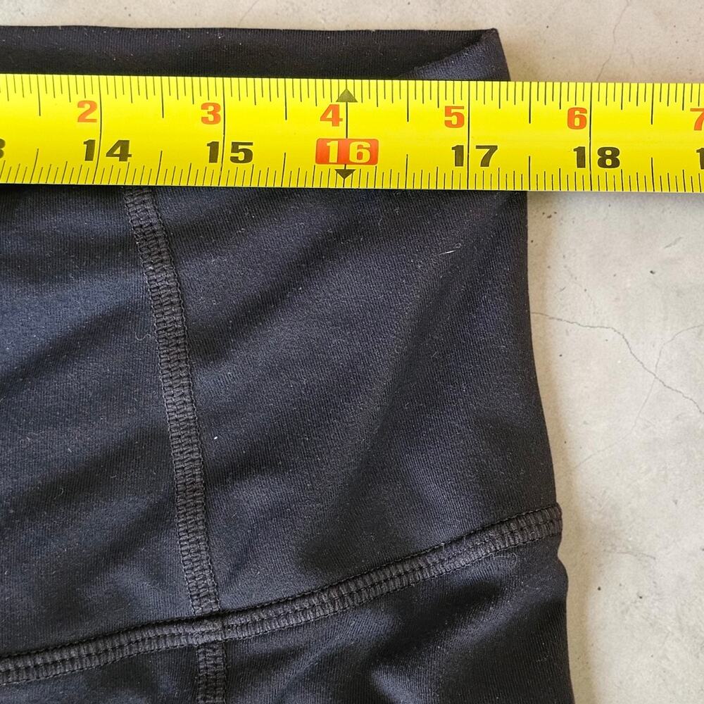 Fabletics PureLuxe High Waisted Flare Pants Navy Blue Side Pockets XXL 1X Yoga - Picture 7 of 9